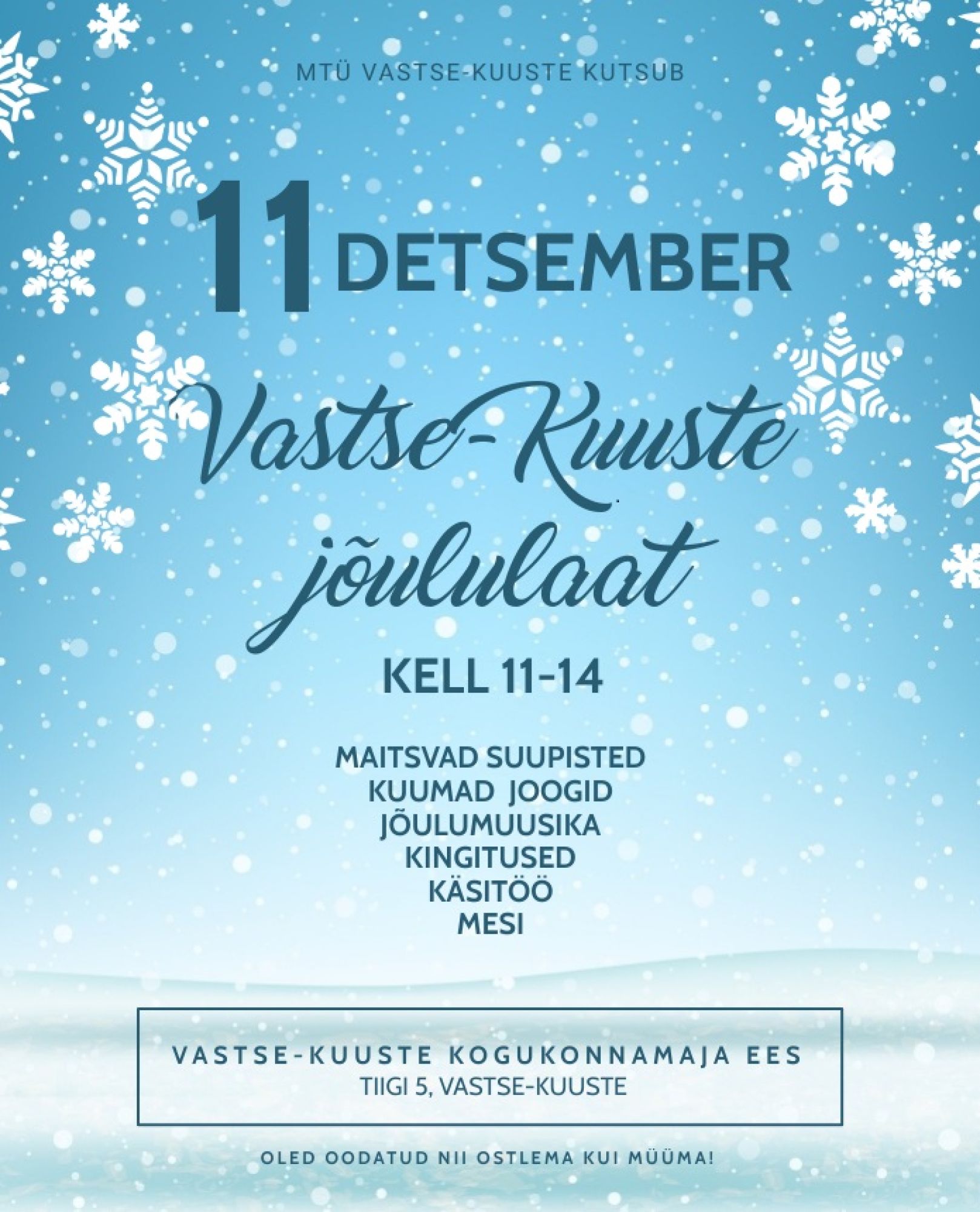 Vastse-Kuuste jõululaat